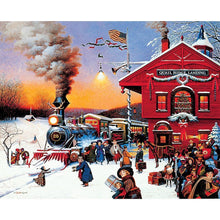 Lade das Bild in den Galerie-Viewer, Weihnachten - voller runder Diamant - 30x40cm