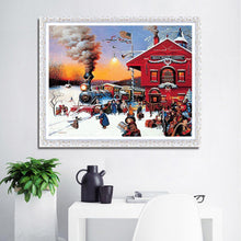 Lade das Bild in den Galerie-Viewer, Weihnachten - voller runder Diamant - 30x40cm