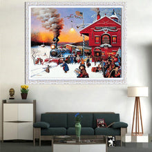 Lade das Bild in den Galerie-Viewer, Weihnachten - voller runder Diamant - 30x40cm