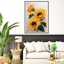 Lade das Bild in den Galerie-Viewer, Blumen - voller runder Diamant - 30x40cm