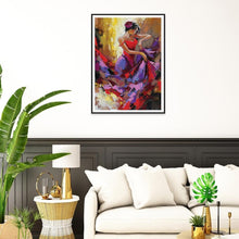 Lade das Bild in den Galerie-Viewer, Schönheit - voller runder Diamant - 30x40cm