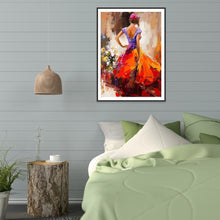 Lade das Bild in den Galerie-Viewer, Schönheit - voller runder Diamant - 30x40cm