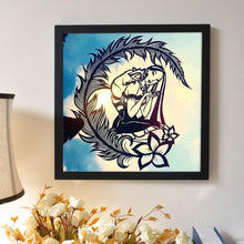 Lade das Bild in den Galerie-Viewer, Fuchs Mädchen - voller runder Diamant - 30x30cm