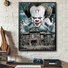Lade das Bild in den Galerie-Viewer, Clown - voller runder Diamant - 30x40cm