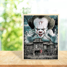 Lade das Bild in den Galerie-Viewer, Clown - voller runder Diamant - 30x40cm