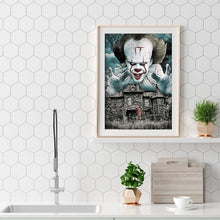 Lade das Bild in den Galerie-Viewer, Clown - voller runder Diamant - 30x40cm