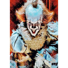 Lade das Bild in den Galerie-Viewer, Clown - voller runder Diamant - 30x40cm