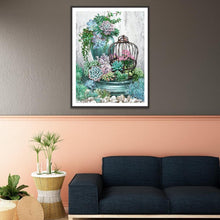 Lade das Bild in den Galerie-Viewer, Blumen - voller runder Diamant - 30x40cm