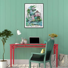 Lade das Bild in den Galerie-Viewer, Blumen - voller runder Diamant - 30x40cm