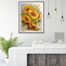 Lade das Bild in den Galerie-Viewer, Blumen - voller runder Diamant - 30x40cm