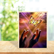Lade das Bild in den Galerie-Viewer, Schönheit - voller runder Diamant - 30x40cm