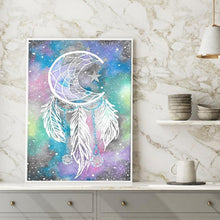 Lade das Bild in den Galerie-Viewer, Dreamcatcher - voller runder Diamant - 30x40cm
