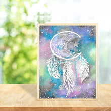 Lade das Bild in den Galerie-Viewer, Dreamcatcher - voller runder Diamant - 30x40cm