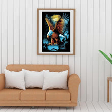 Lade das Bild in den Galerie-Viewer, Adler - voller runder Diamant - 30x40cm
