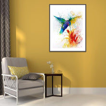 Lade das Bild in den Galerie-Viewer, Vogel - voller runder Diamant - 30x40cm
