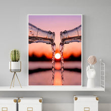 Lade das Bild in den Galerie-Viewer, Flasche - voller runder Diamant - 30x40cm