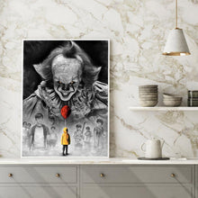 Lade das Bild in den Galerie-Viewer, Clown - voller runder Diamant - 30x40cm