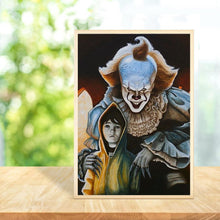 Lade das Bild in den Galerie-Viewer, Clown - voller runder Diamant - 30x40cm