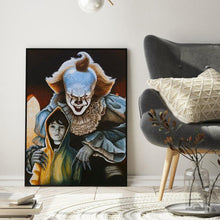 Lade das Bild in den Galerie-Viewer, Clown - voller runder Diamant - 30x40cm