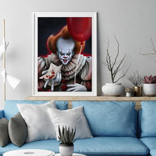 Lade das Bild in den Galerie-Viewer, Clown - voller runder Diamant - 30x40cm