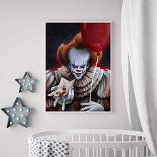 Lade das Bild in den Galerie-Viewer, Clown - voller runder Diamant - 30x40cm