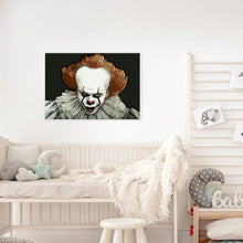 Lade das Bild in den Galerie-Viewer, Clown - voller runder Diamant - 30x40cm
