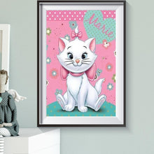 Lade das Bild in den Galerie-Viewer, Katze - volle Diamant-Malerei - 40x30cm