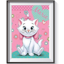 Lade das Bild in den Galerie-Viewer, Katze - volle Diamant-Malerei - 40x30cm