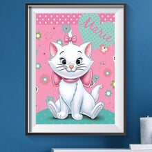 Lade das Bild in den Galerie-Viewer, Katze - volle Diamant-Malerei - 40x30cm