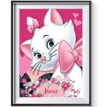 Lade das Bild in den Galerie-Viewer, Katze - volle Diamant-Malerei - 40x30cm