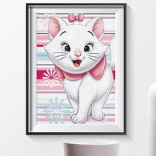 Lade das Bild in den Galerie-Viewer, Katze - volle Diamant-Malerei - 40x30cm