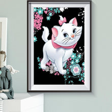 Lade das Bild in den Galerie-Viewer, Katze - volle Diamant-Malerei - 40x30cm