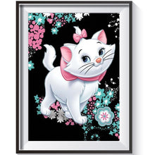 Lade das Bild in den Galerie-Viewer, Katze - volle Diamant-Malerei - 40x30cm
