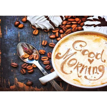 Lade das Bild in den Galerie-Viewer, Kaffee - volle Diamant-Malerei - 30x40cm
