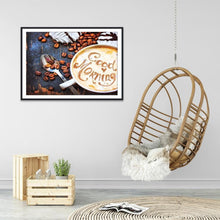 Lade das Bild in den Galerie-Viewer, Kaffee - volle Diamant-Malerei - 30x40cm