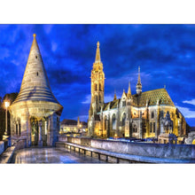 Lade das Bild in den Galerie-Viewer, Landschaft - voller quadratischer Diamant - 40x30cm