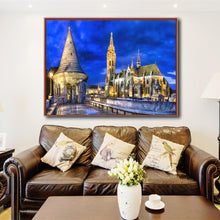 Lade das Bild in den Galerie-Viewer, Landschaft - voller quadratischer Diamant - 40x30cm