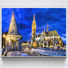 Lade das Bild in den Galerie-Viewer, Landschaft - voller quadratischer Diamant - 40x30cm