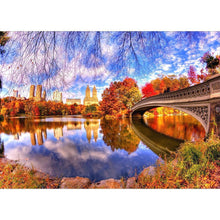 Lade das Bild in den Galerie-Viewer, Landschaft - voller quadratischer Diamant - 40x30cm