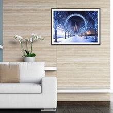 Lade das Bild in den Galerie-Viewer, Landschaft - voller quadratischer Diamant - 40x30cm