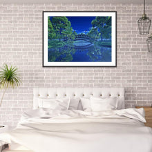 Lade das Bild in den Galerie-Viewer, Landschaft - voller quadratischer Diamant - 40x30cm