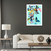 Lade das Bild in den Galerie-Viewer, Schmetterling - voller quadratischer Diamant - 40x30cm