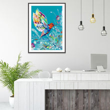 Lade das Bild in den Galerie-Viewer, Vogel - voller quadratischer Diamant - 40x30cm