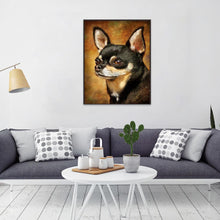 Lade das Bild in den Galerie-Viewer, Hund - voller runder Diamant - 30x40cm