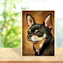 Lade das Bild in den Galerie-Viewer, Hund - voller runder Diamant - 30x40cm