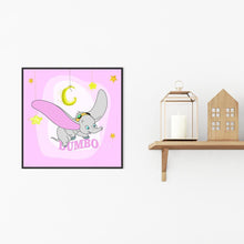 Lade das Bild in den Galerie-Viewer, Dumbo - voller runder Diamant - 30x30cm