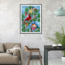 Lade das Bild in den Galerie-Viewer, Vogel - voller runder Diamant - 30x40cm