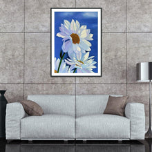 Lade das Bild in den Galerie-Viewer, Blume - voller runder Diamant - 30x40cm