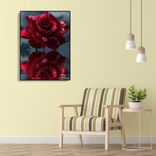 Lade das Bild in den Galerie-Viewer, Blume - voller runder Diamant - 30x40cm