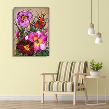 Lade das Bild in den Galerie-Viewer, Blume - voller runder Diamant - 30x40cm